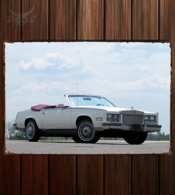 Металлическая табличка Cadillac Eldorado Biarritz Convertible